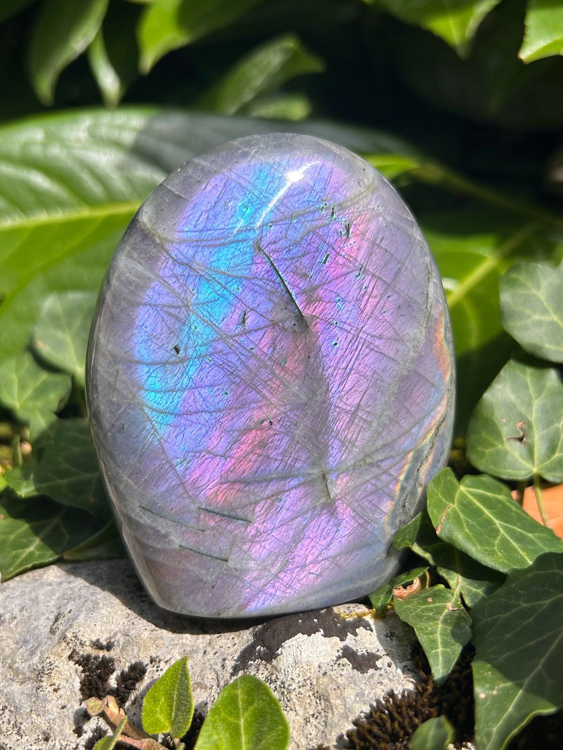 Menhir en Labradorite