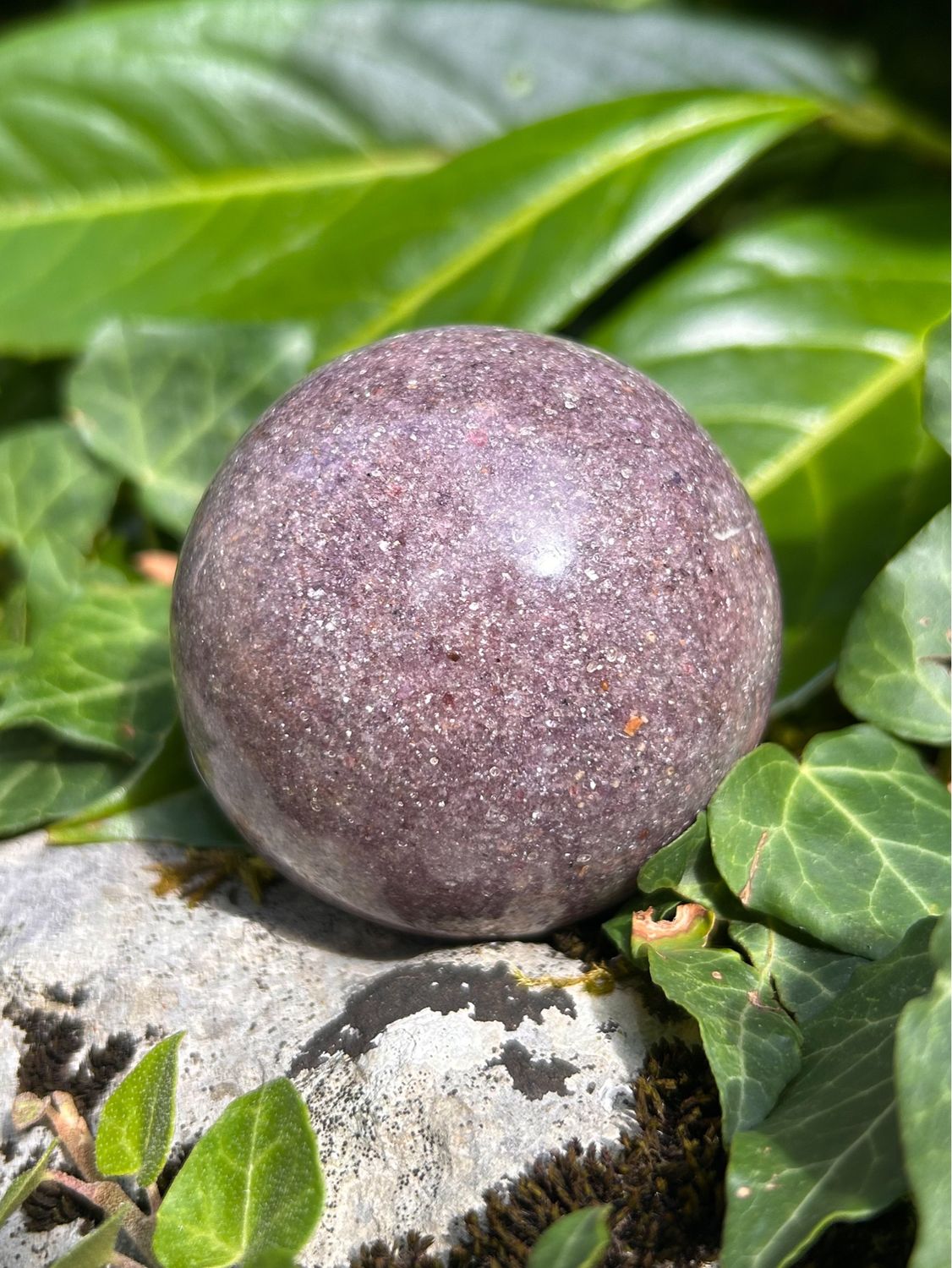 Boule en Lépidolite à choix