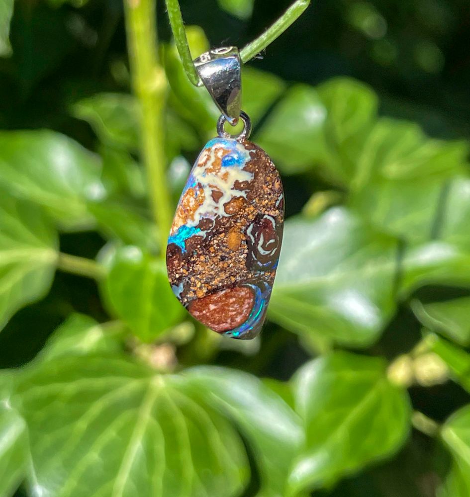 Pendentif en Opale boulder