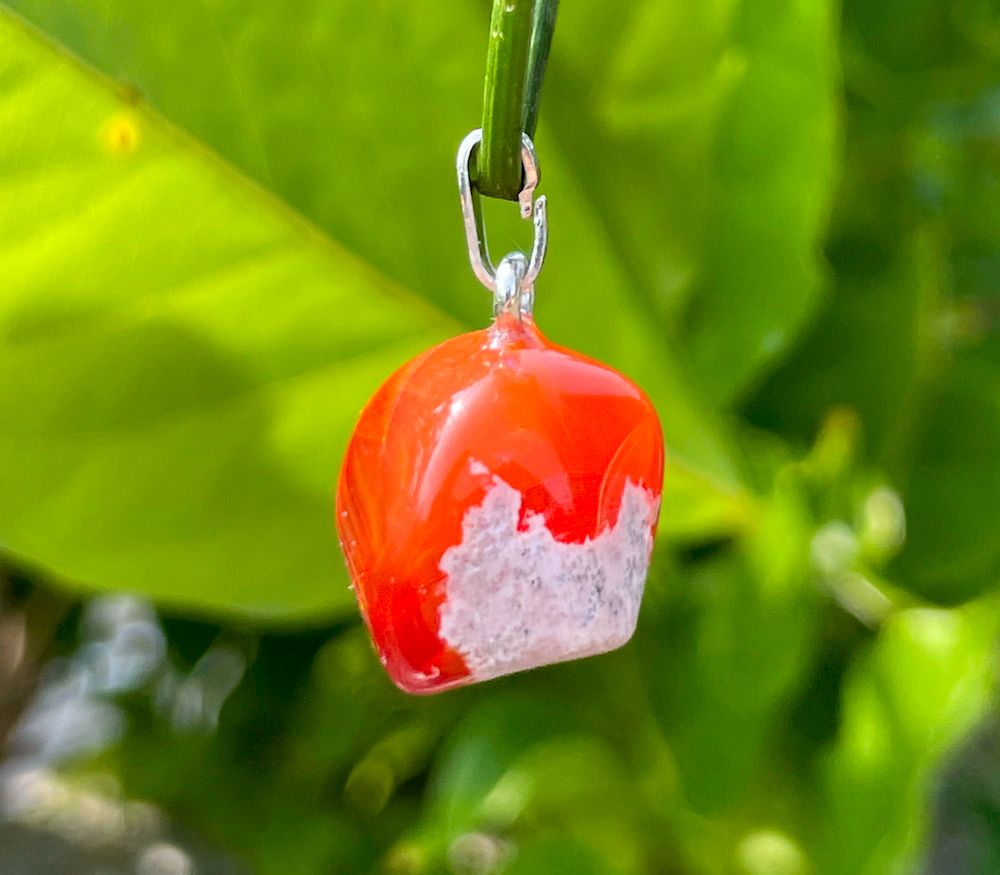 Pendentif en Opale de feu