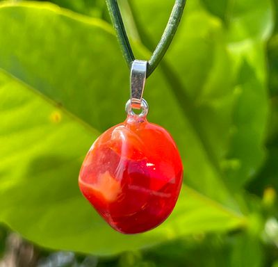 Pendentif en Opale de feu