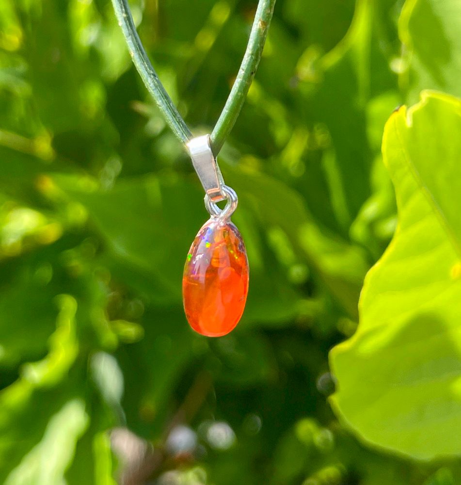 Pendentif en Opale de feu