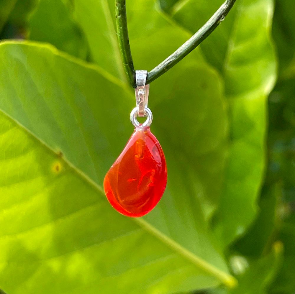 Pendentif en Opale de feu