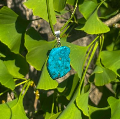 Pendentif en Turquoise Kingman