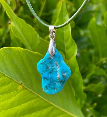 Pendentif en Turquoise Kingman