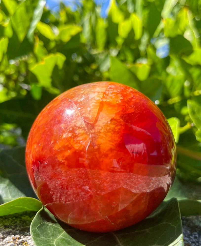 Boule en Cornaline