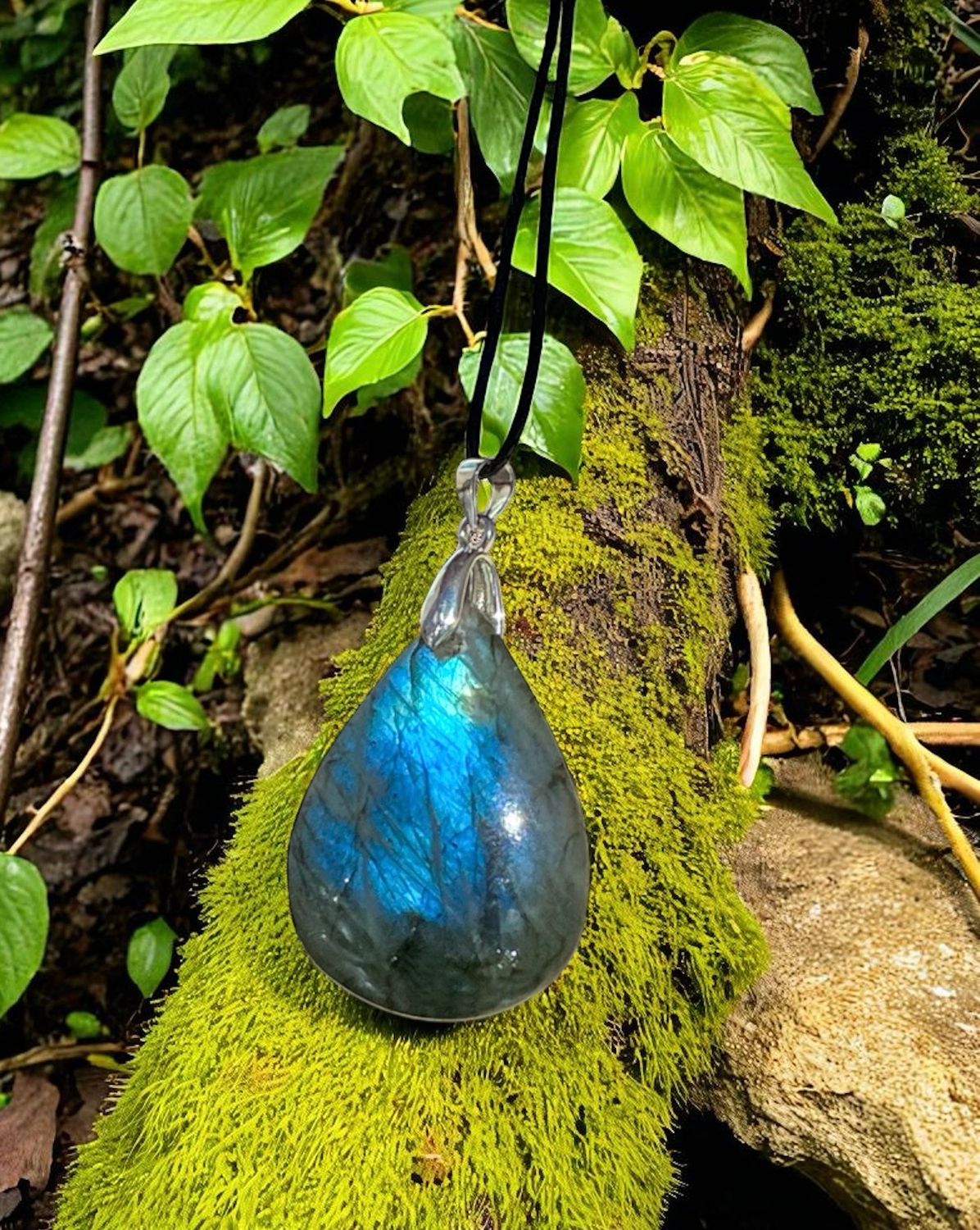 Pendentif en Labradorite