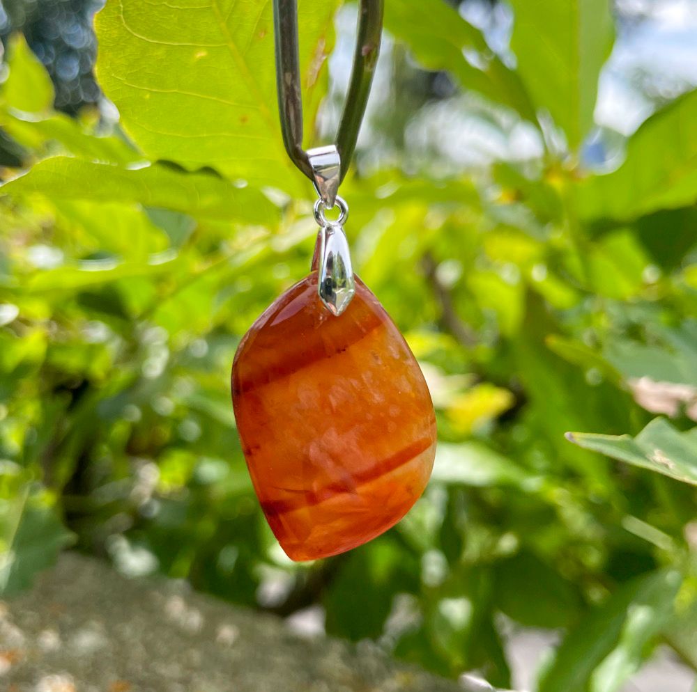 Pendentif en Cornaline