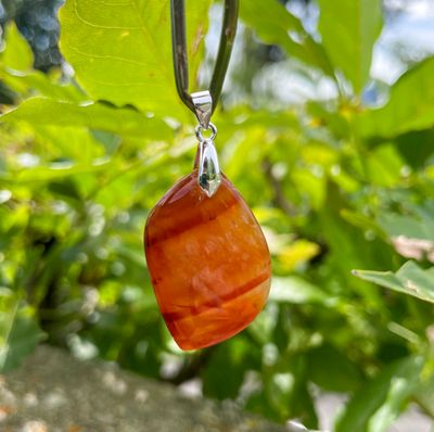 Pendentif en Cornaline