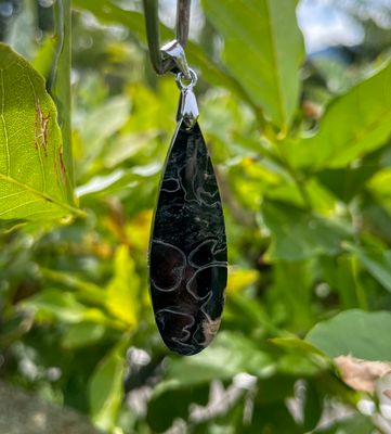 Pendentif en Palmier Fossilisés