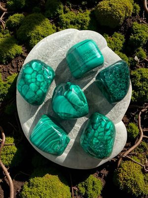 Malachite roulée