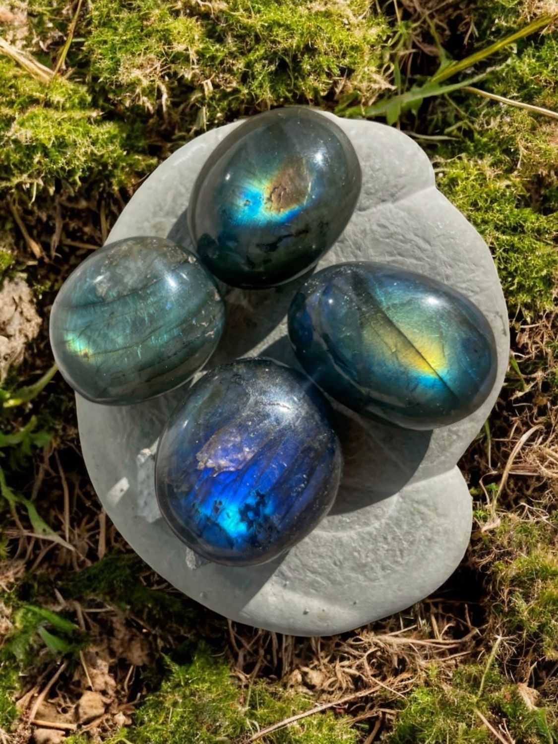 Labradorite roulée