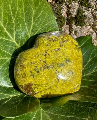 Coeur en Opale verte Coeur en Opale verte