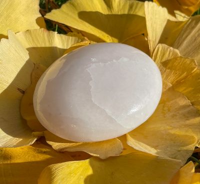 Galet en Mangano-Calcite