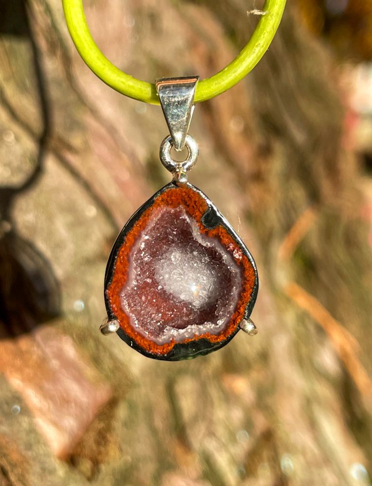 Pendentif en Agate druze