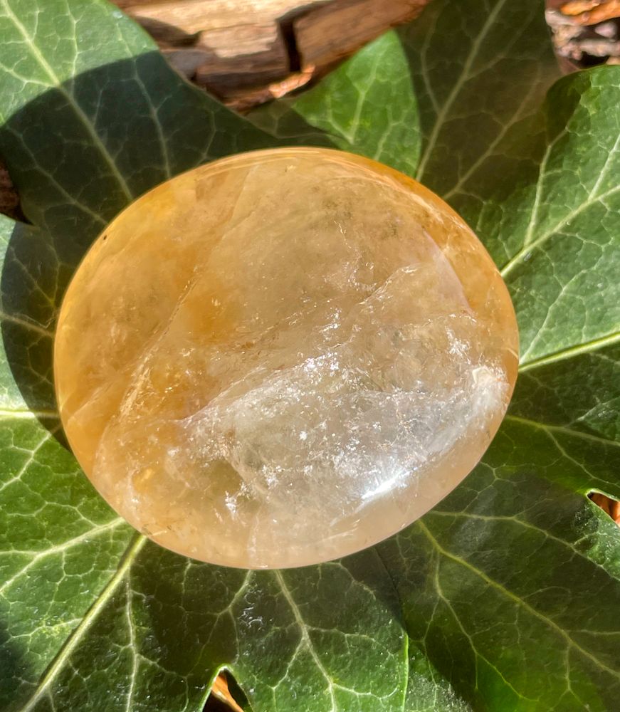 Galet en Citrine Galet en Citrine