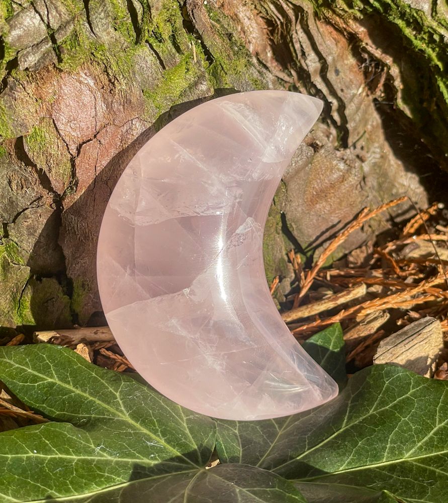 Lune en Quartz rose