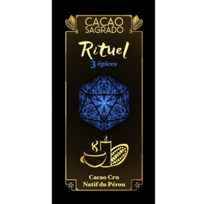 Cacao du Pérou aux 3 épices