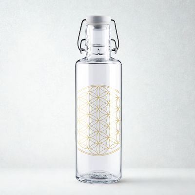 Gourde écologique Fleur de Vie