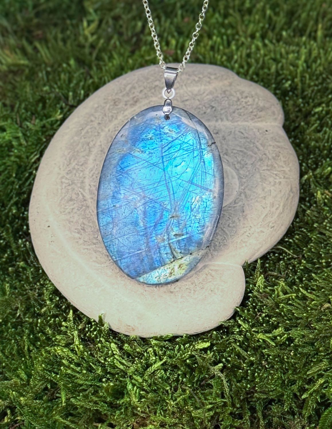 Pendentif en Labradorite | XL