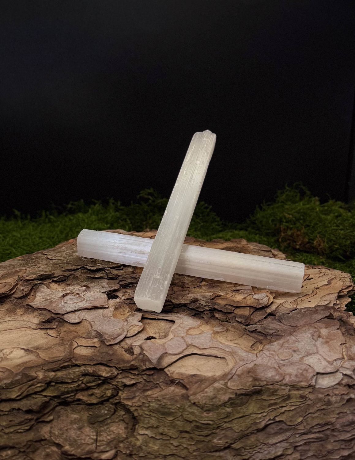 Bâton de Sélénite brut