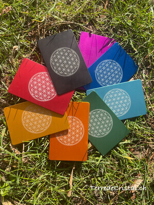 Plaques Tesla fleur de vie