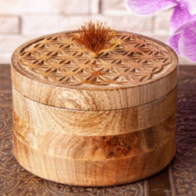 Boîte Fleur de vie grande