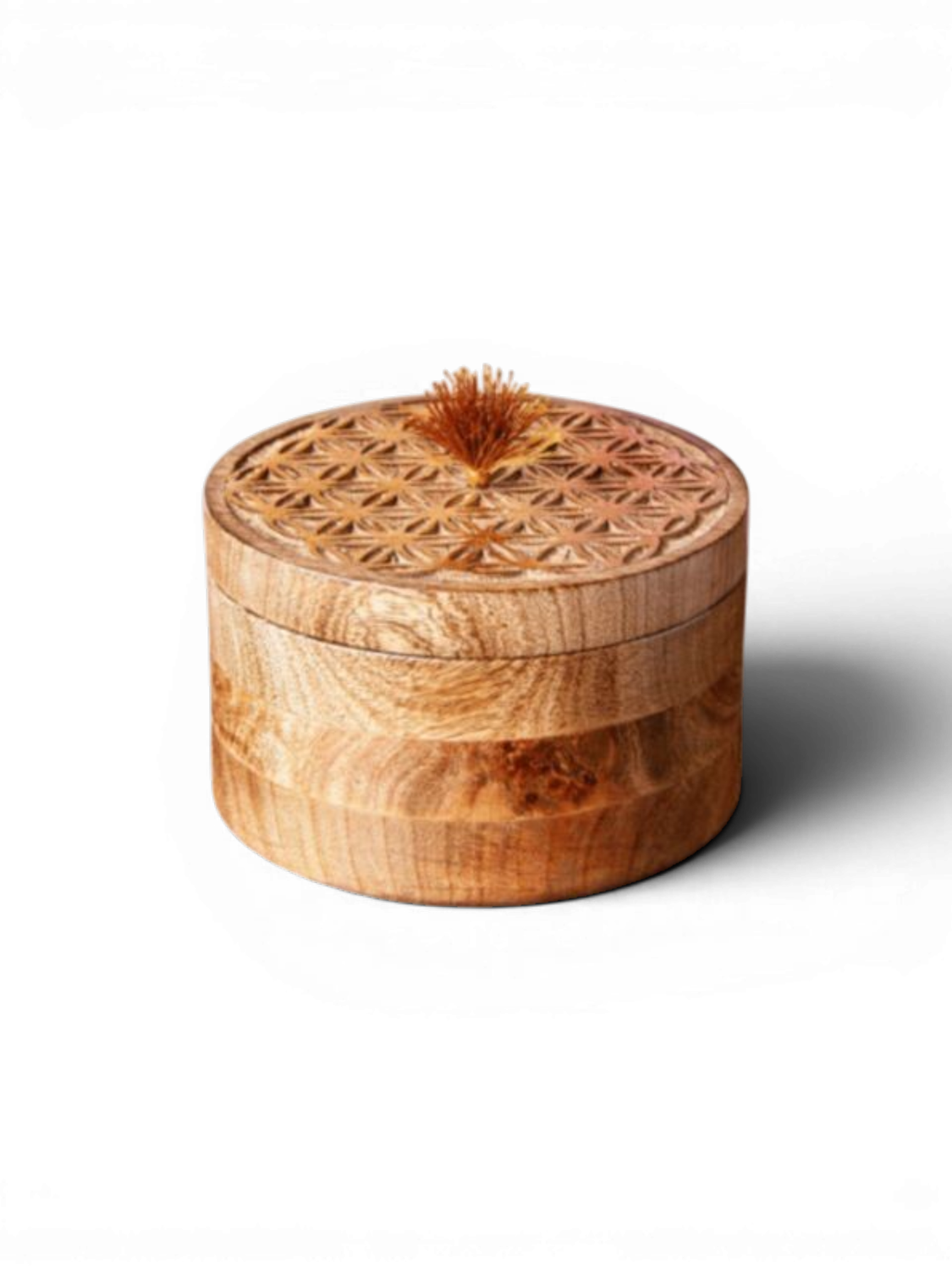Boîte Fleur de vie ronde