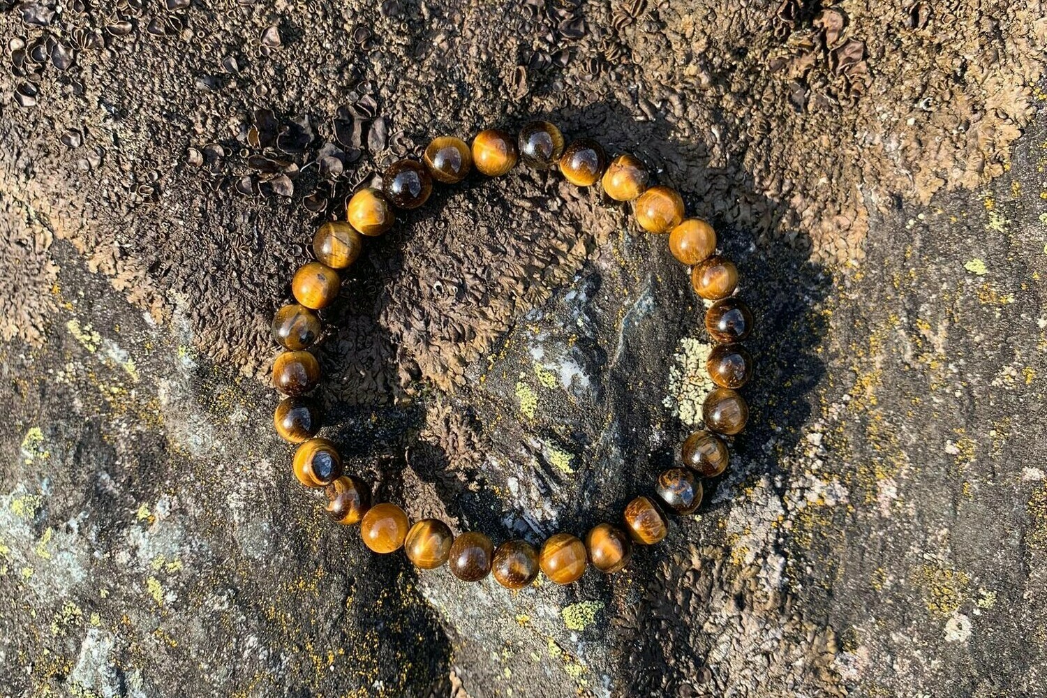 Bracelet en Oeil de Tigre 6 mm