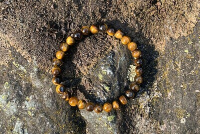 Bracelet en Oeil de Tigre 6 mm