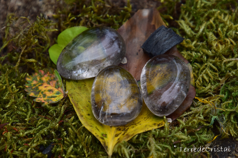 Quartz fumé goutte