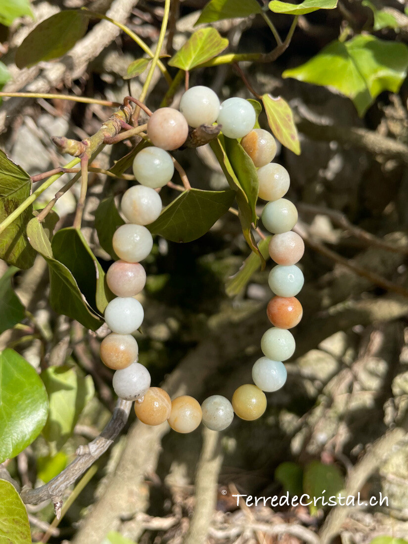 Bracelet en Amazonite 8mm