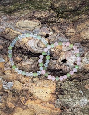 Bracelets de couple "Amour innocent &amp; fraîcheur du coeur"