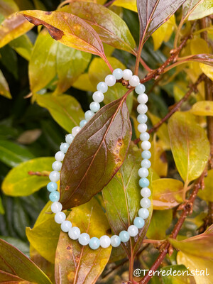 Bracelet en Amazonite 4mm Bracelet en Amazonite 4mm
