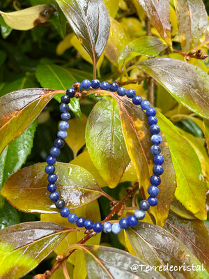 Bracelet en Sodalite 4 mm Bracelet en Sodalite 4 mm