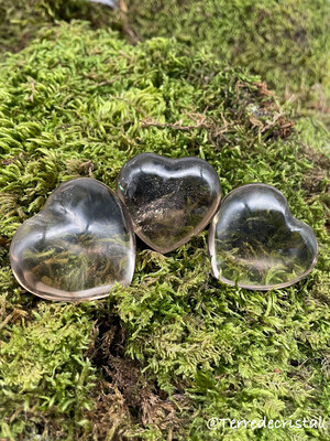 Cœur en Quartz fumé