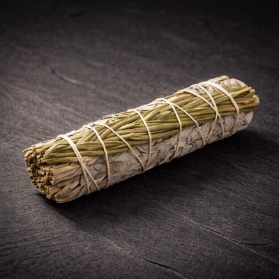 Bâton de sauge blanche &amp; foin d'odeur