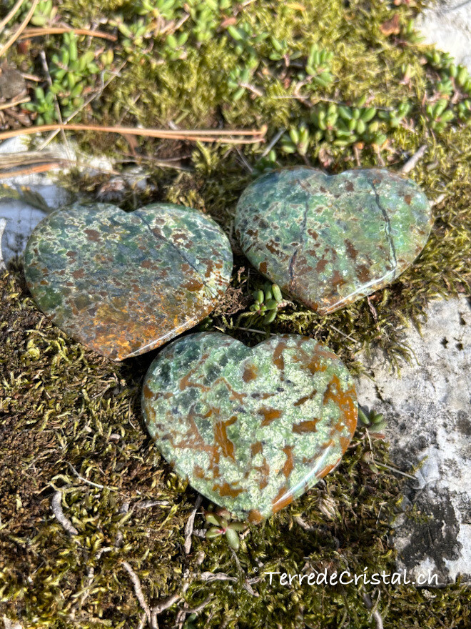 Coeur en Serpentine