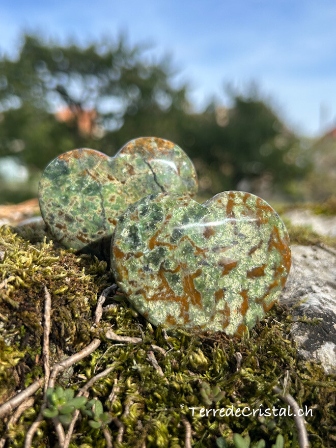Coeur en Serpentine