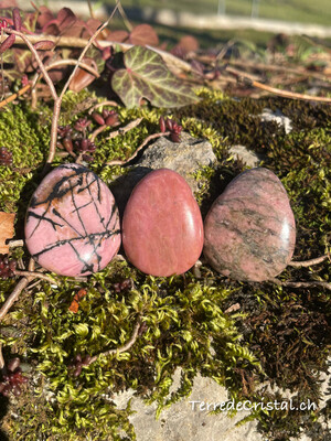 Rhodonite percée