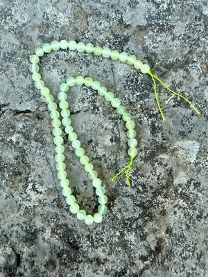 Rang de Jade vert 6 mm