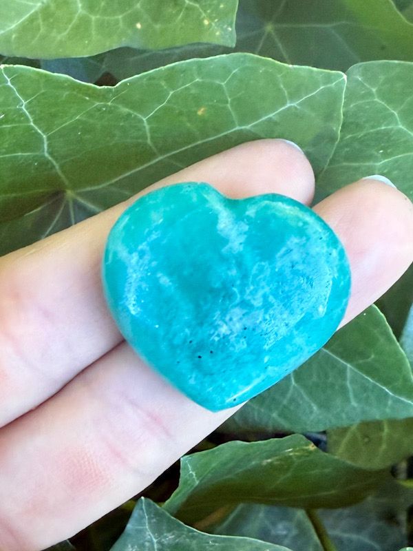 Coeur en Amazonite | petit