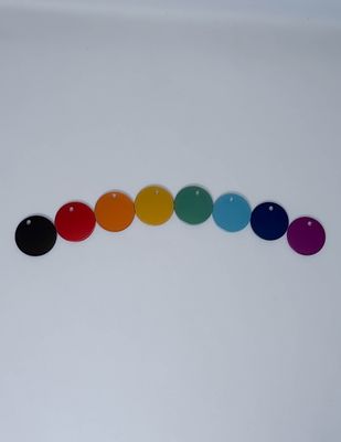 Set de 7 ou 8 pendentifs Tesla chakras Set de 7 ou 8 pendentifs Tesla chakras