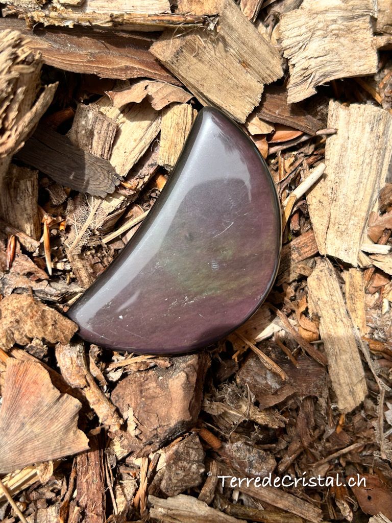 Lune en Obsidienne oeil céleste