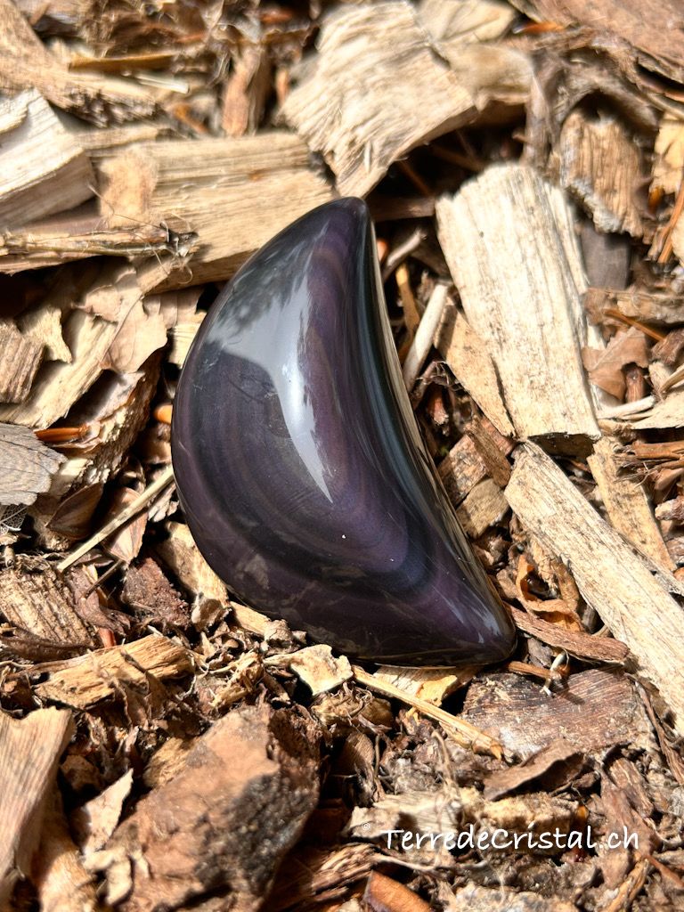Lune en Obsidienne oeil céleste