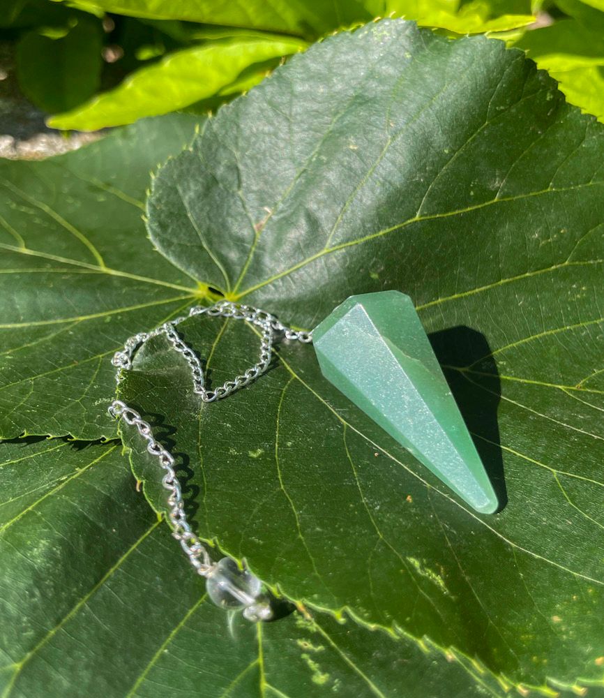 Pendule en Aventurine verte