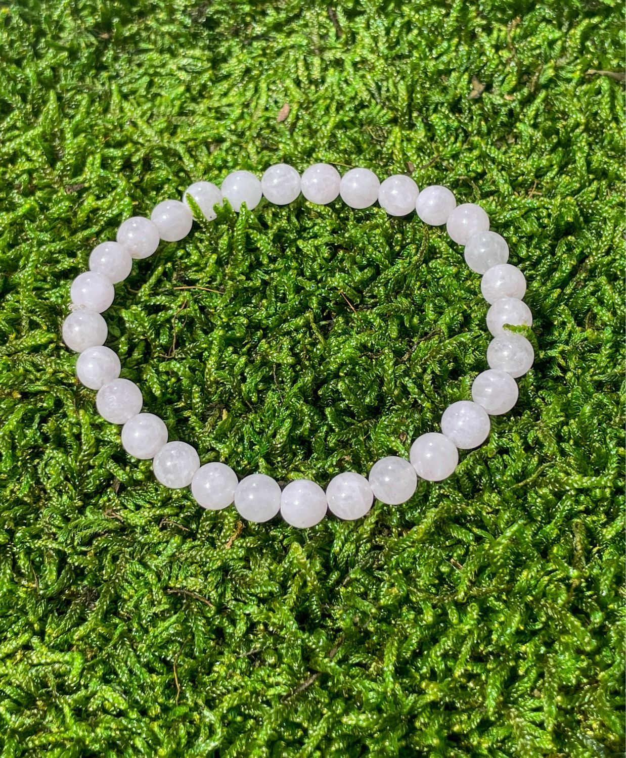 Bracelet en Morganite 6 mm