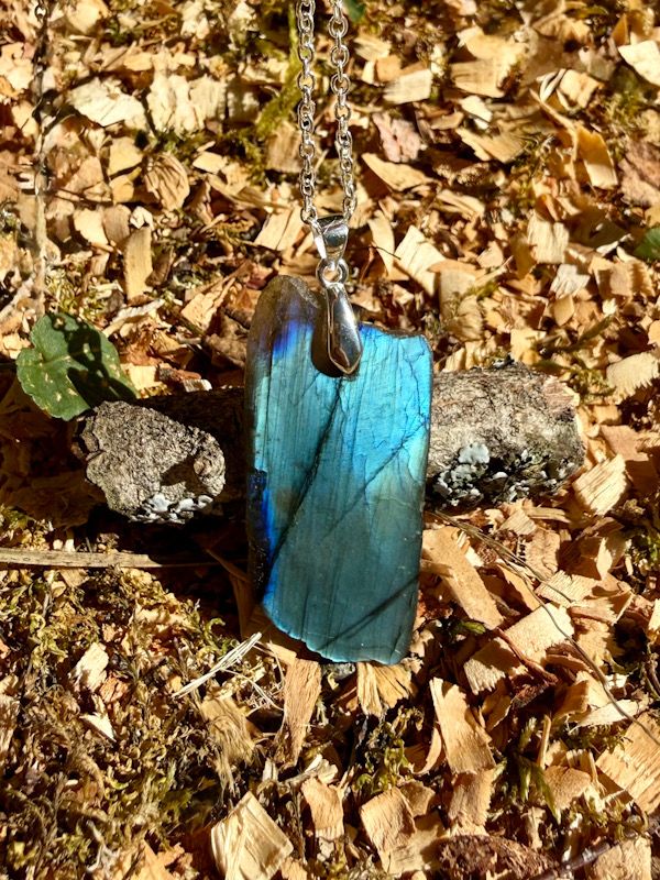 Pendentif en Labradorite