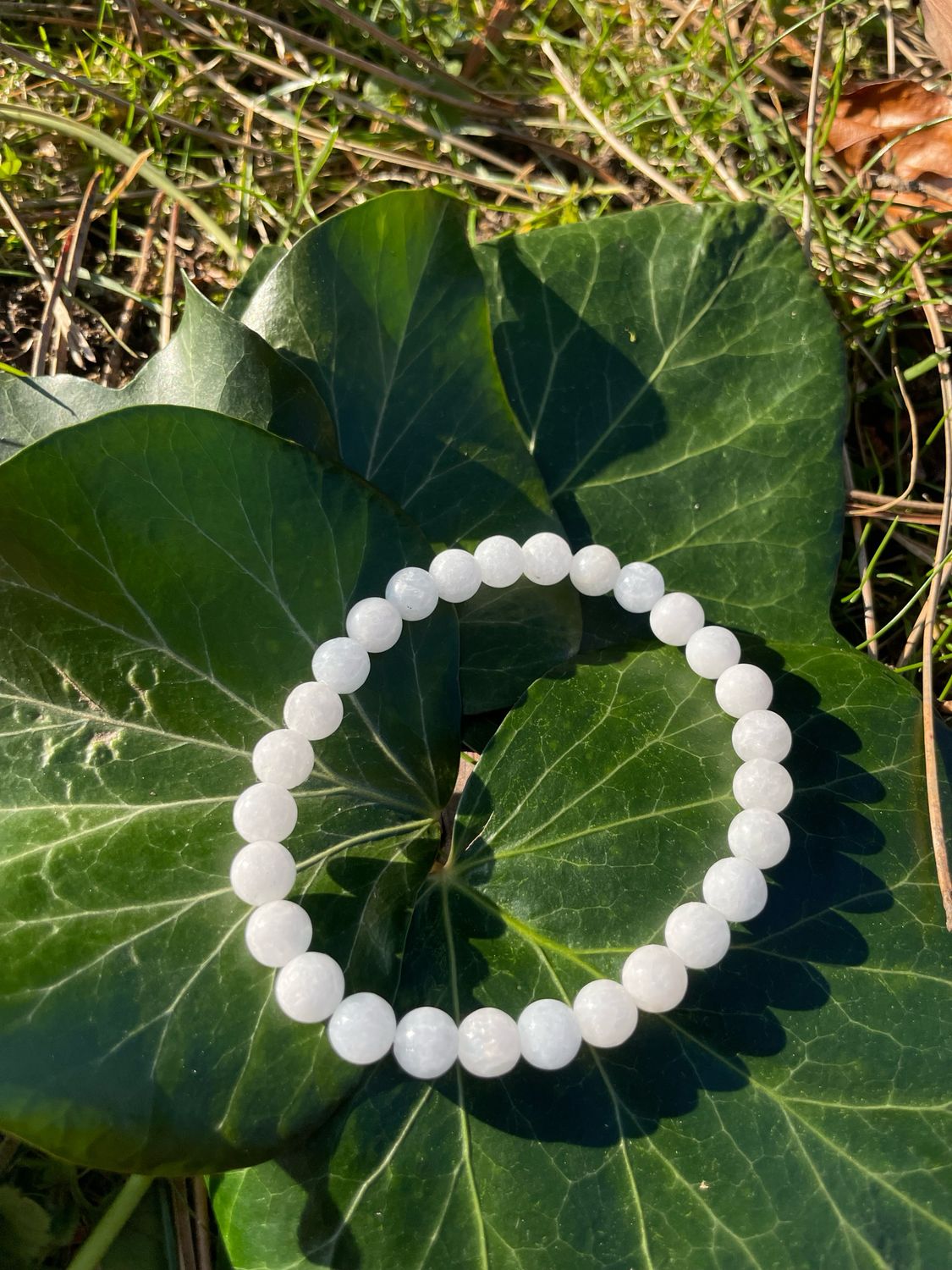 Bracelet en Célestine 6 mm