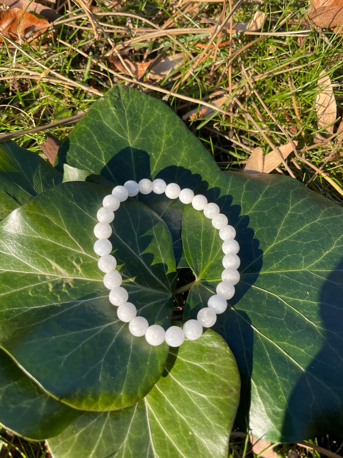 Bracelet en Célestine 6 mm